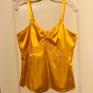 Gold shell top